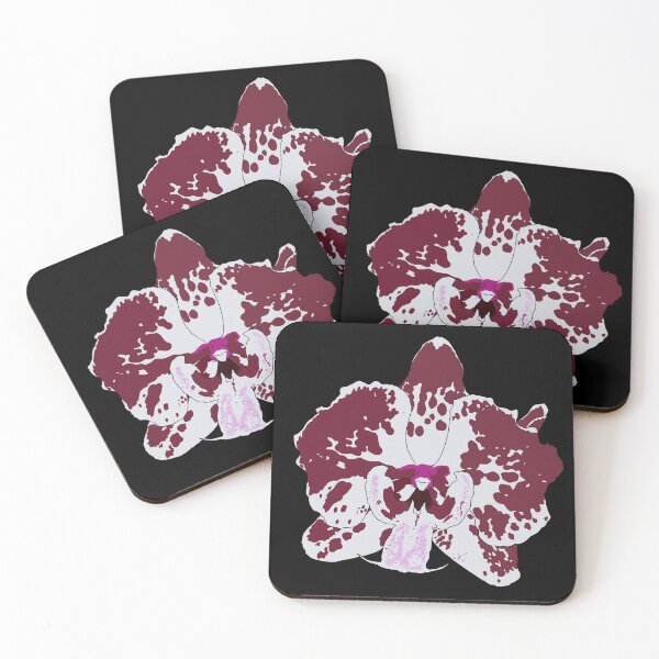 Item preview, Purple and white orchid designed and sold by katkinggross.
