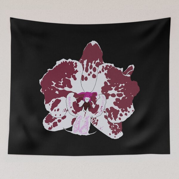 Item preview, Purple and white orchid designed and sold by katkinggross.