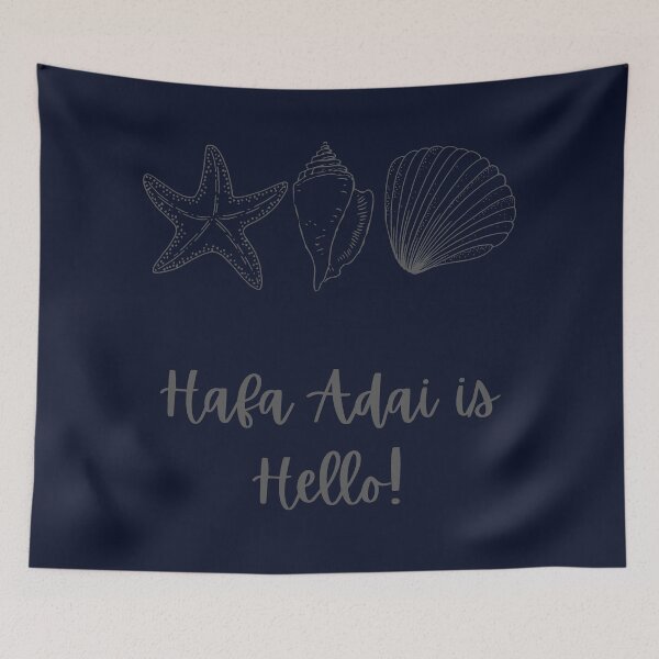 Item preview, Hafa Adai is Hello! designed and sold by POSITIVE4EVA.