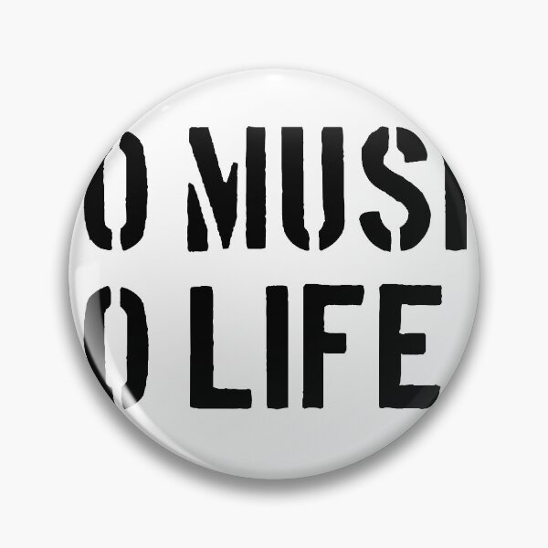 Item preview, No music, no life designed and sold by MIRO3D.