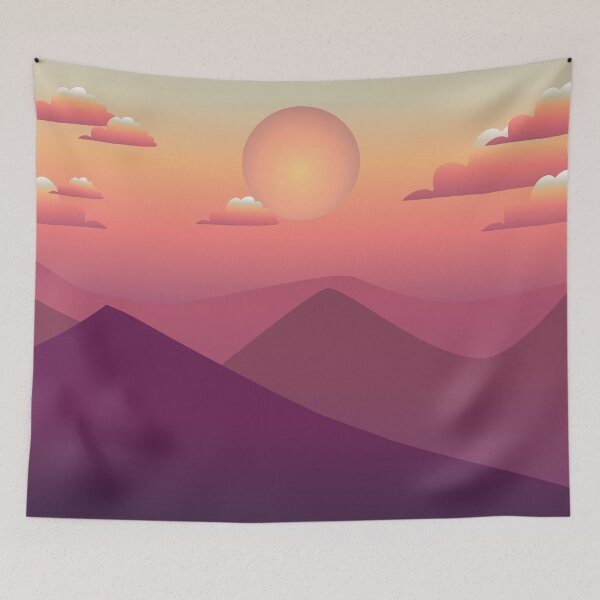 Item preview, Aesthetic Pecahy mountainscape designed and sold by Culturalnoob.