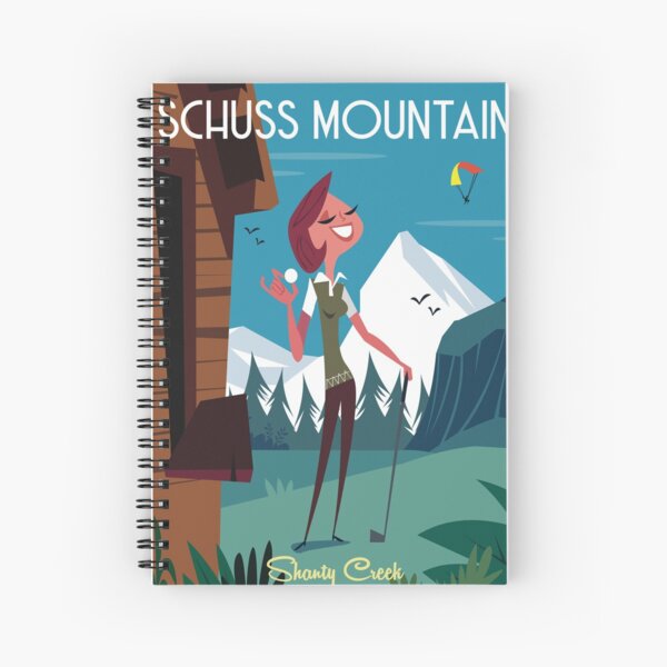 Item preview, Schuss Mountain golf poster designed and sold by GAGodel.