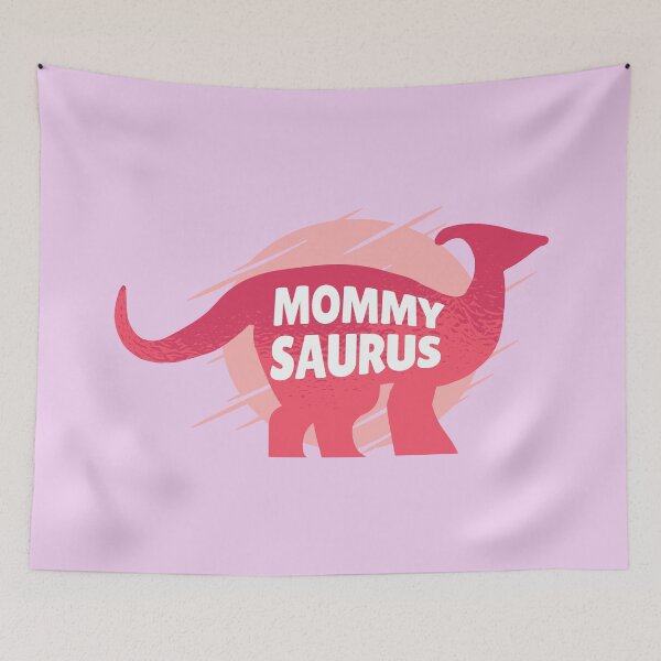 Item preview, DINOSAUR WITH PHRASE "MOMMYSAURUS" designed and sold by MySecretMerch.