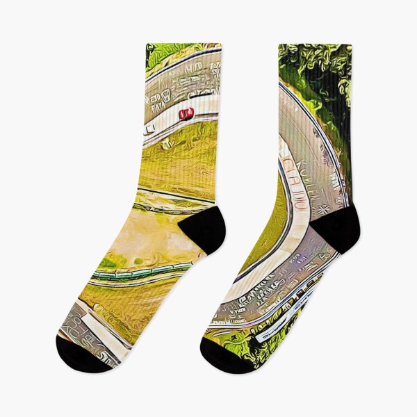 Artikelvorschau, Nordschleife Karussell Poster – Iconic Nürburgring Green Hell Art entworfen und verkauft von Road To Track.