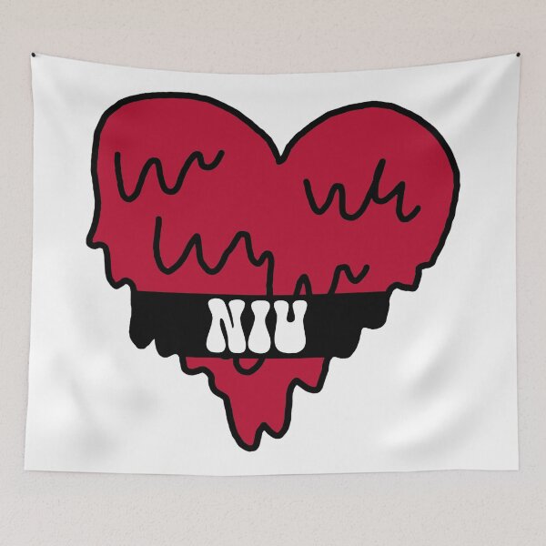 Item preview, NIU Northern Illinois University Heart designed and sold by kkosmicki.