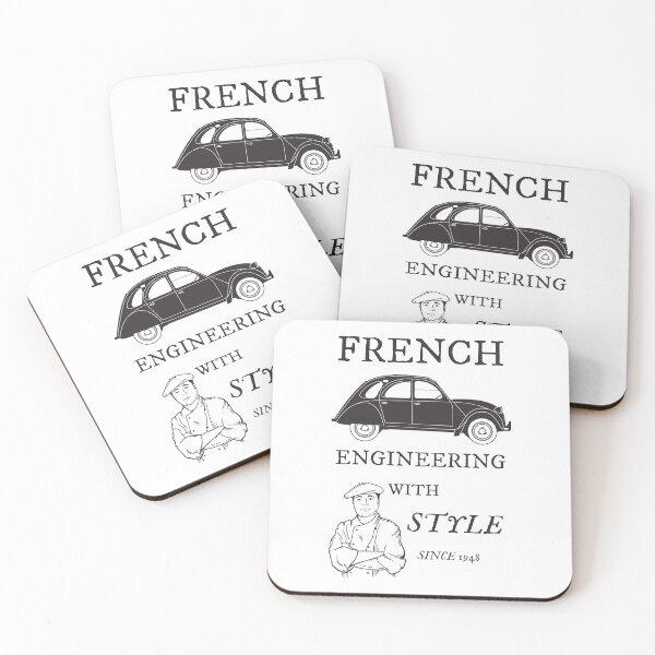 Item preview, Vintage 2cv duck French engineering saying designed and sold by 2CV-Oldtimers.