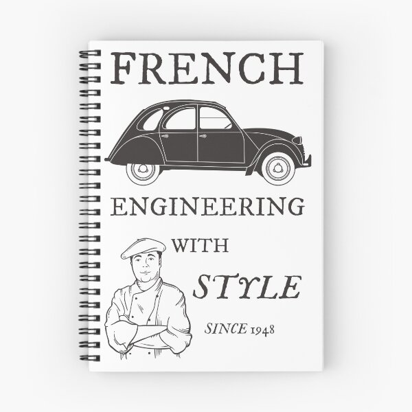 Item preview, Vintage 2cv duck French engineering saying designed and sold by 2CV-Oldtimers.