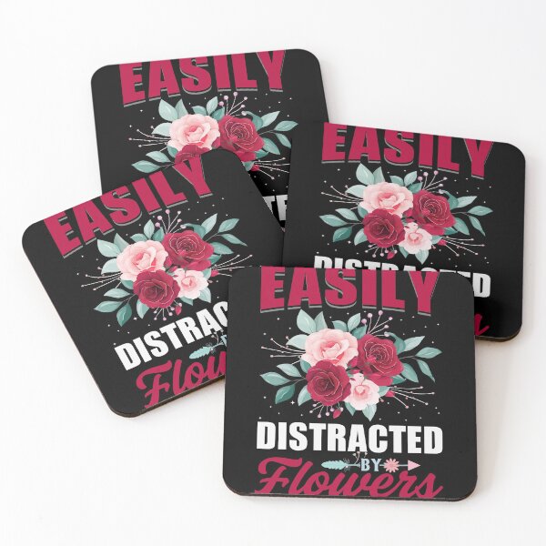 Item preview, Easily Distracted by Flowers designed and sold by ubantee.