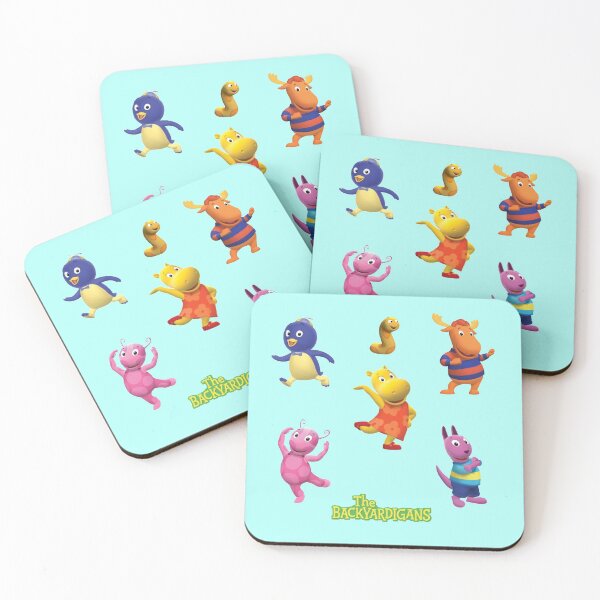 Item preview, Backyardagains pattern and sticker set designed and sold by melodiruby.