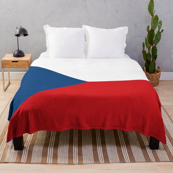 Item preview, Czech Republic Flag Print designed and sold by JoyforU.