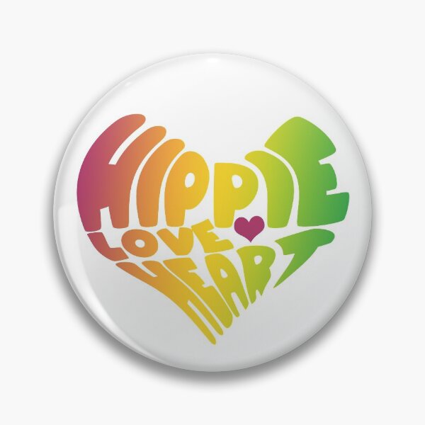 Item preview, Hippie Rainbow Heart designed and sold by CRIativeDesign.