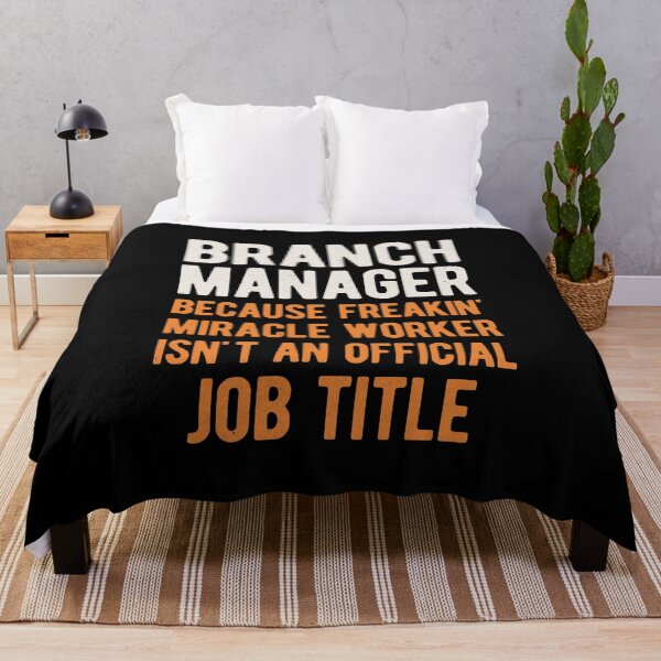 Item preview, Funny Branch Manager designed and sold by artworkbyrihen.