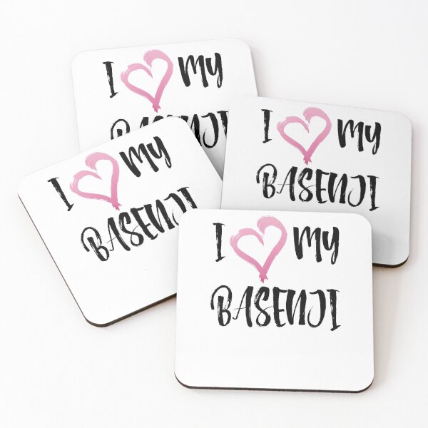 Item preview, I Heart My Basenji! Especially for Basenji Dog Lovers! designed and sold by rs-designs.