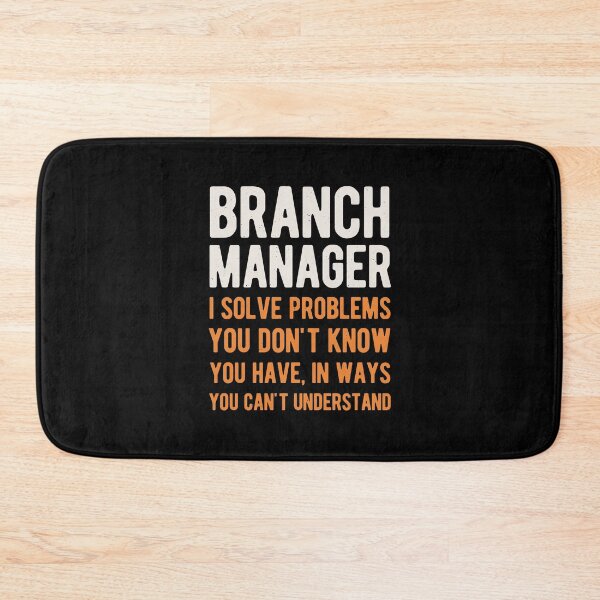 Item preview, Funny Branch Manager designed and sold by artworkbyrihen.