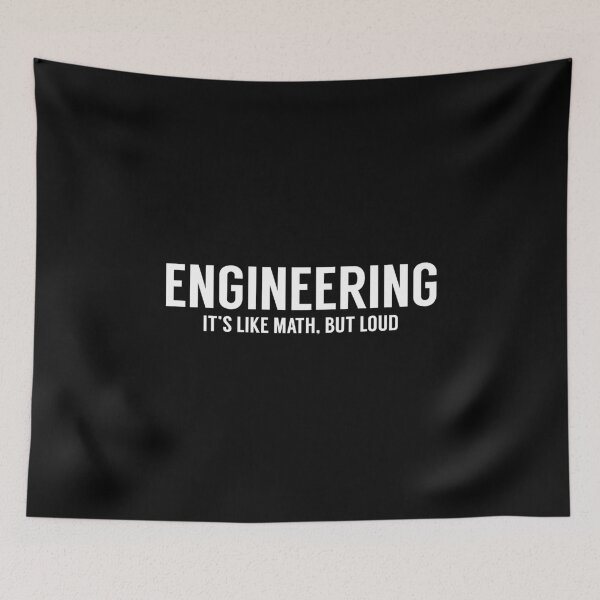 Item preview, Engineering It's Like Loud Math designed and sold by designeclipse.