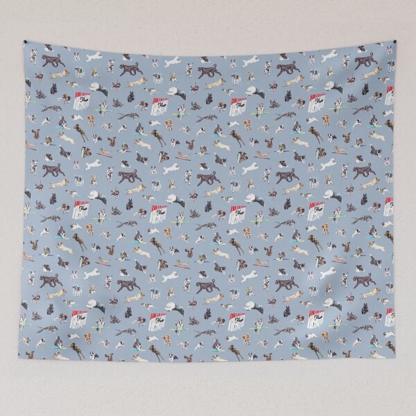 Item preview, May the Course be With You - Dog Agility Pattern designed and sold by Amber Westwood.