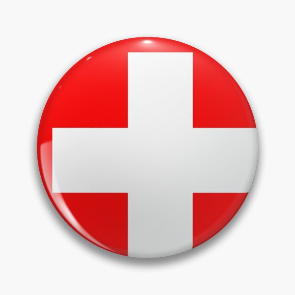 Item preview, Swiss Flag Print designed and sold by JoyforU.
