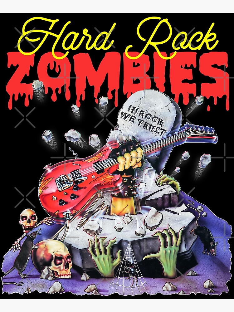 Hard Rock Zombies 80s Cult Classic Horror Fan Art