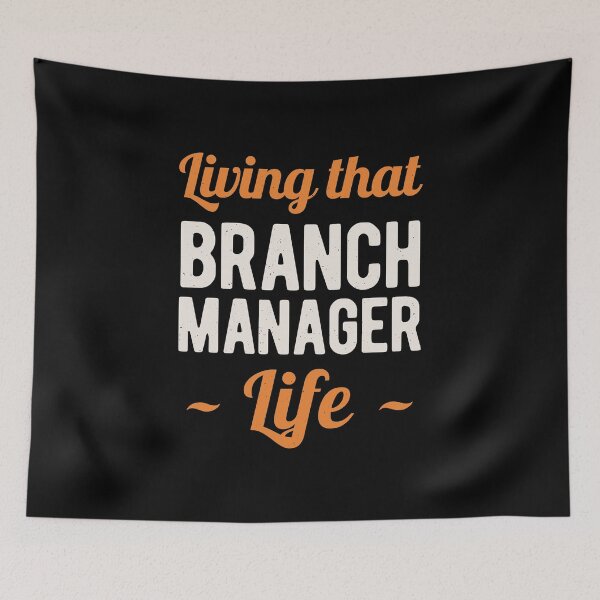 Item preview, Funny Branch Manager designed and sold by artworkbyrihen.