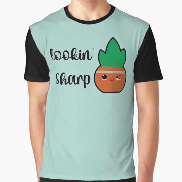 Pot Head Plant Mom Funny Gardening Pun Succulent Lover Gift Unisex Tee T-Shirt