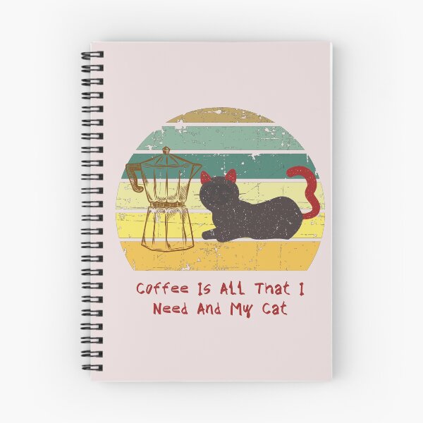 Item preview, coffee is all that i need and my cat designed and sold by Eman4design.