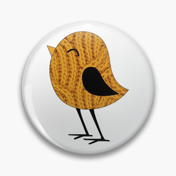 Item preview, Bird Made of Knit Yarn designed and sold by BuzzySpaceBee.