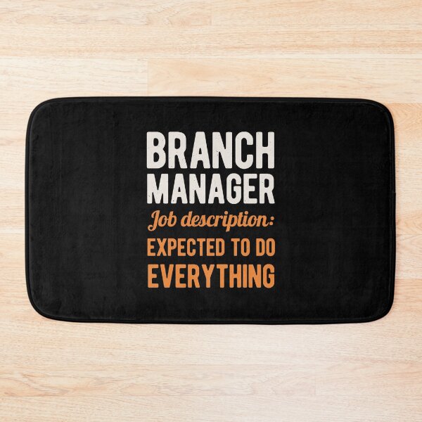 Item preview, Funny Branch Manager designed and sold by artworkbyrihen.