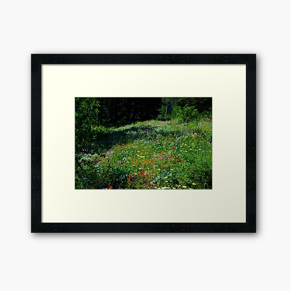 "Hot now, summer in the city" Framed Art Print