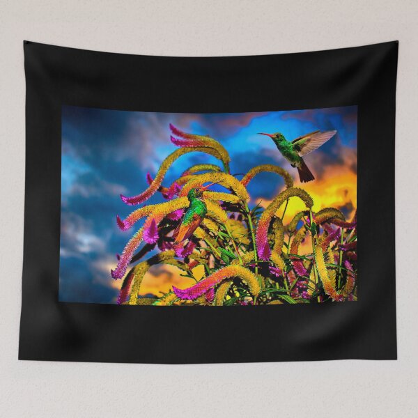 Item preview, Amaranth And Double Hummer Delight designed and sold by alabca.
