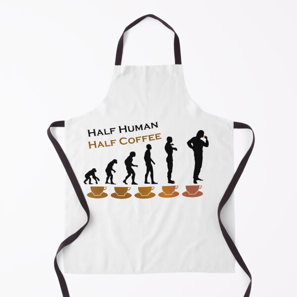 Item preview, Half Human Half Coffee Funny Coffee Lover Evolution designed and sold by kmcs.