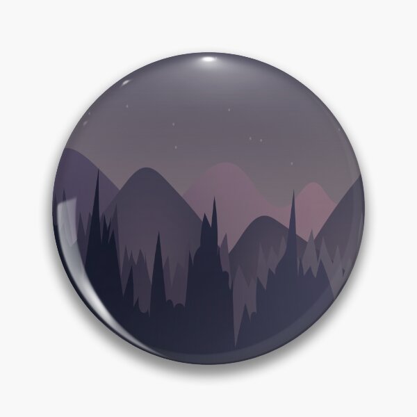 Item preview, dark  abstract purple forest  designed and sold by nature scenerys.