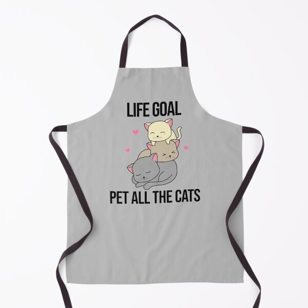 Item preview,  Life Goal Pet All The Cats designed and sold by pawsomelove.