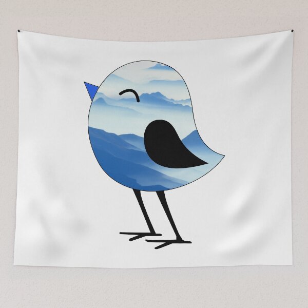 Item preview, Foggy Mountain Bird  designed and sold by BuzzySpaceBee.