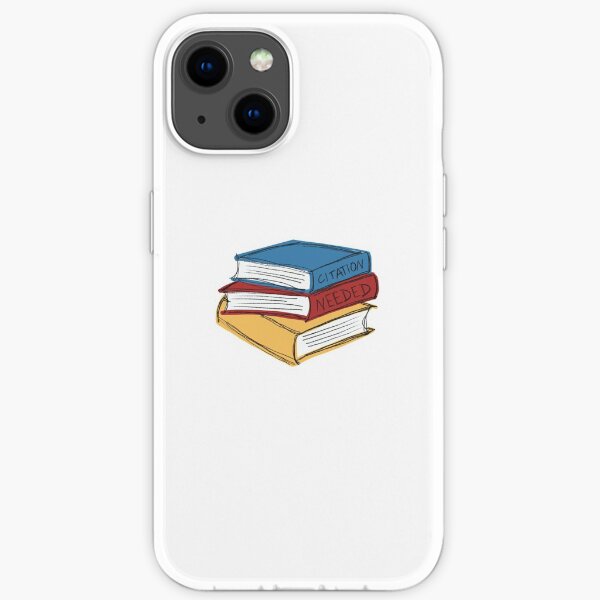 Citation Needed - Colorful Books iPhone Soft Case