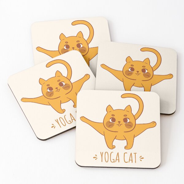 Item preview, YOGA CAT designed and sold by marinagreeco.