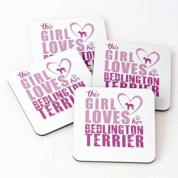 Item preview, This Girl Loves Her Bedlington Terrier! Especially for Bedlington Terrier Dog Lovers! designed and sold by rs-designs.