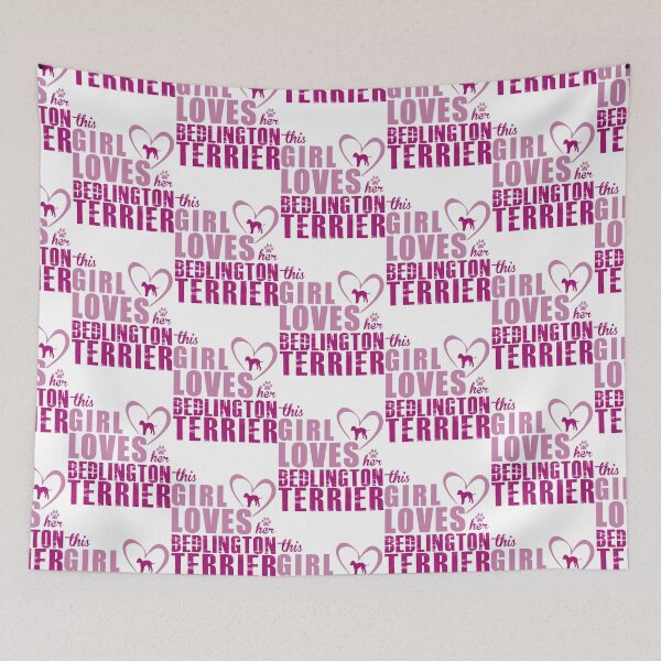 Item preview, This Girl Loves Her Bedlington Terrier! Especially for Bedlington Terrier Dog Lovers! designed and sold by rs-designs.