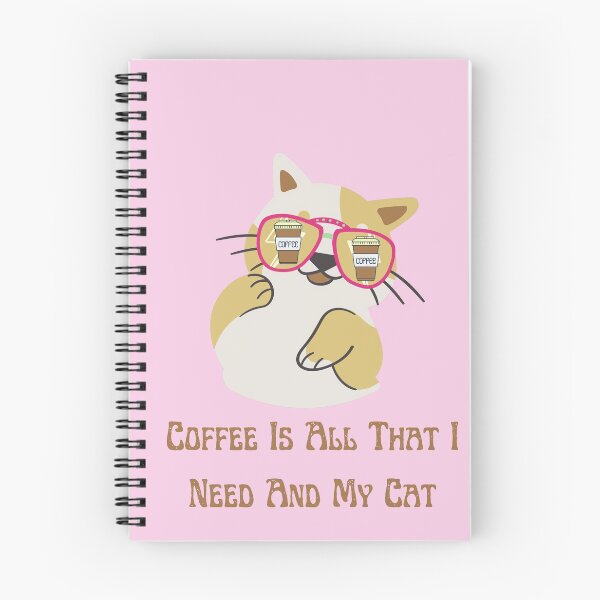 Item preview, coffee is all that i need and my cat designed and sold by Eman4design.
