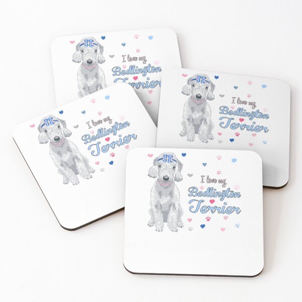 Item preview, I Love My Bedlington Terrier! Especially for Bedlington Terrier Dog Lovers! designed and sold by rs-designs.