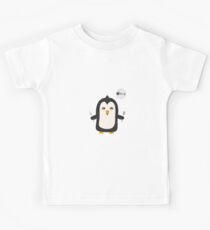 Penguin with fish Kids Tee