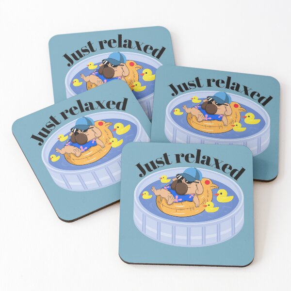 Item preview, Just relaxed pug designed and sold by Karolj.