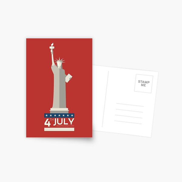 Fourth Of July Postcards For Sale | Redbubble