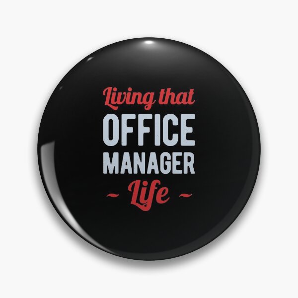 Item preview, Funny Office Manager designed and sold by artworkbyrihen.
