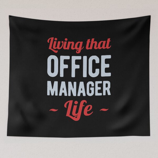 Item preview, Funny Office Manager designed and sold by artworkbyrihen.
