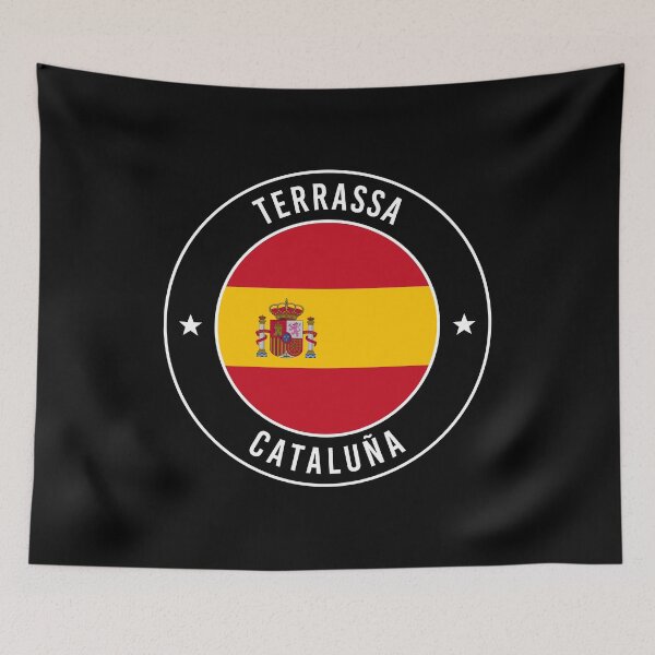 Item preview, Terrassa Cataluña España Flag designed and sold by ClassyCo.