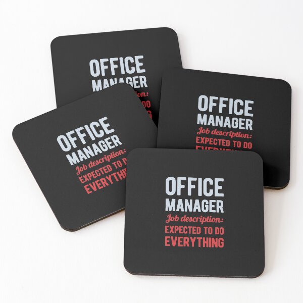 Item preview, Funny Office Manager designed and sold by artworkbyrihen.
