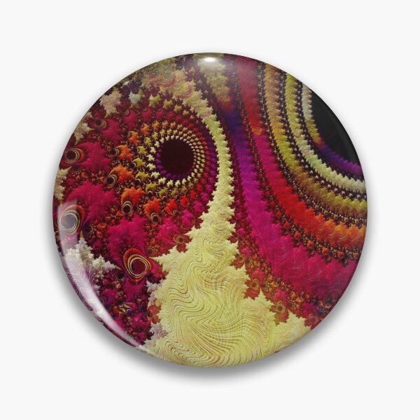 Item preview, Colorful Spiral Organic Paisley Fractal Patterns Design designed and sold by EarthArtDesigns.
