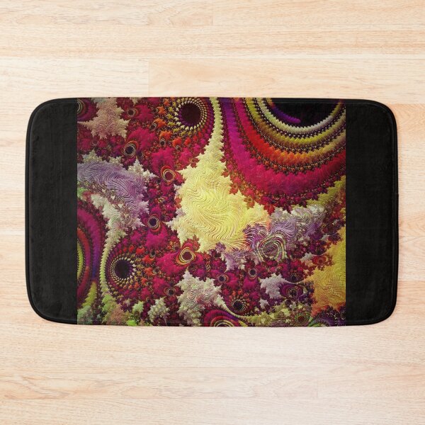 Item preview, Colorful Spiral Organic Paisley Fractal Patterns Design designed and sold by EarthArtDesigns.