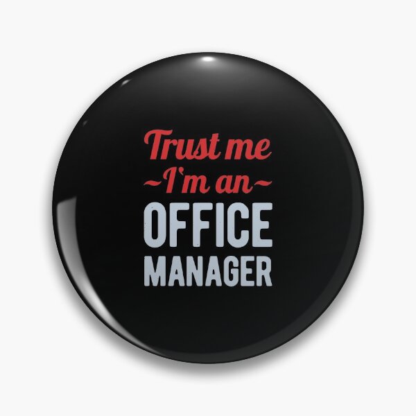 Item preview, Funny Office Manager designed and sold by artworkbyrihen.