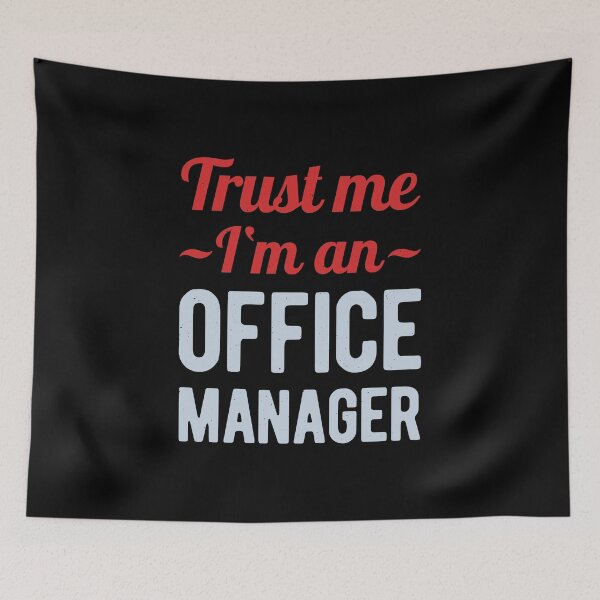 Item preview, Funny Office Manager designed and sold by artworkbyrihen.